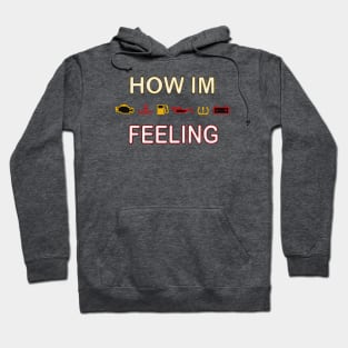 How I'm feeling (car warning lights) Hoodie